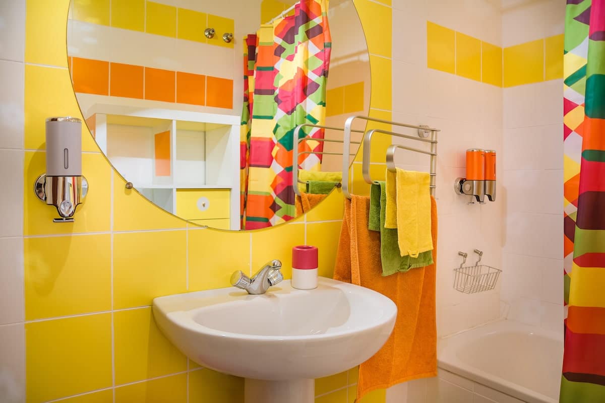  Yellow Square Ceramic Tiles; Glazed Matte Glossy Designs Fire Resistant 