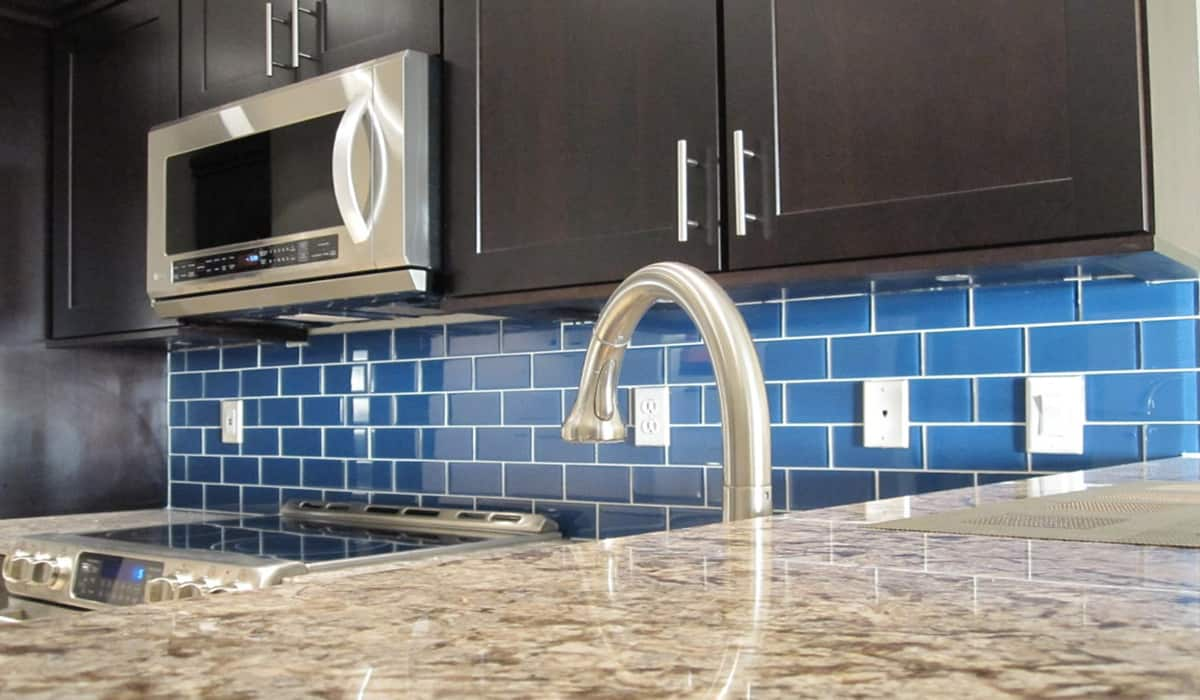  blue kitchen backsplash tile | Buy at a cheap price 