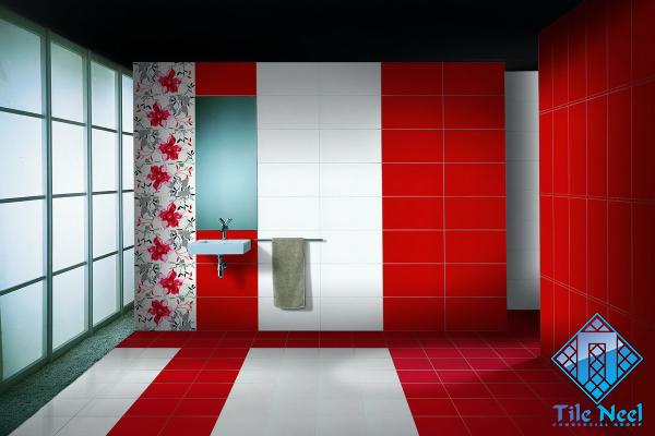 Best ceramic tiles red + great purchase price