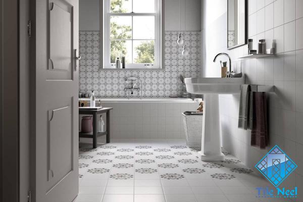 Buy and price of small white ceramic tiles