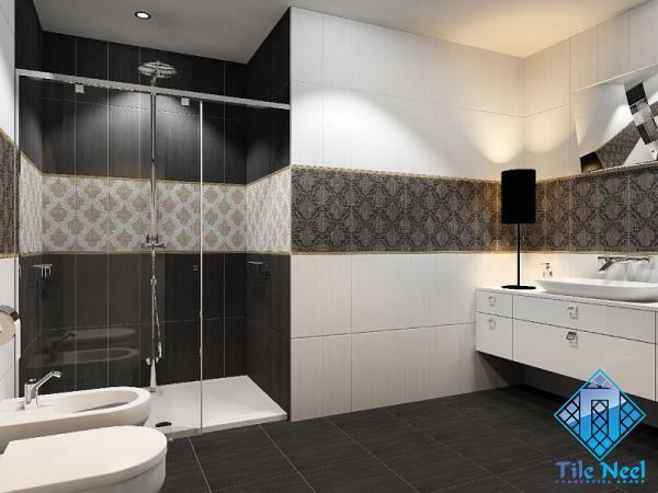 Buy and price of large ceramic tiles for bathroom