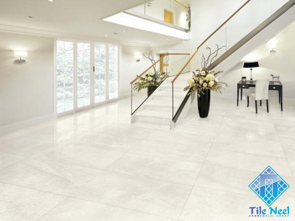 Floor tiles white purchase price + preparation method