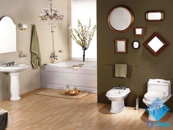 Buy and price of large bathroom tiles b&q